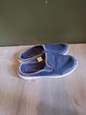 Coral Bay Women's Slip-On Loafers in Navy Blue *Please Read
